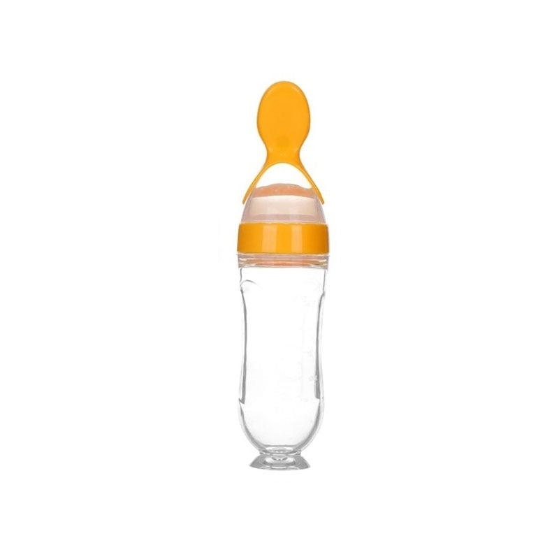 Biberon avec cuillère pour nouveau-né | EasyBottle™ - bebe-petitcoeur