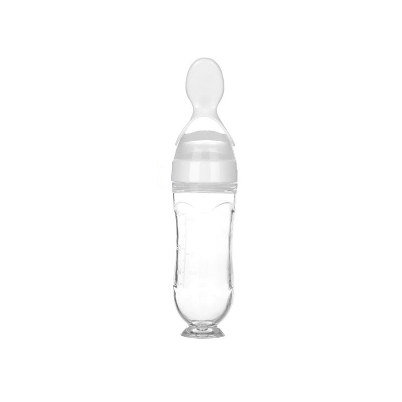 Biberon avec cuillère pour nouveau-né | EasyBottle™ - bebe-petitcoeur